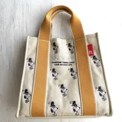ROOTOTE スヌーピー ミニトートバッグ Joe Cool 帆布風