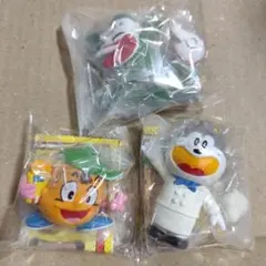【未開封】駄菓子キャラクターマスコット 第3弾 3個セット ガチャ カプセルトイ