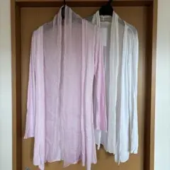 レディース 長袖カーディガン 2色セット