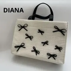 【完売商品】DIANA リボン　トートバッグ　ダイアナ　リボンコレクション