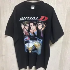 激レア❗️】イニシャルD アニメtシャツ ブートレグ ブラック XL 