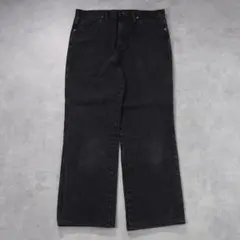ラングラー 936 W33 ブラックデニム 黒 古着 90s ボトム 19132