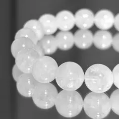 て*こ様 水晶 ✧ 浄化・調和・心を整える　粒10mm 内径16cm