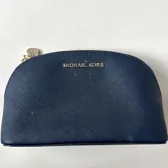 MICHAEL KORS ポーチ ネイビーのサムネイル