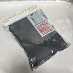 ユニクロ ヒートテック VネックT 九分袖 メンズ L ダークグレー