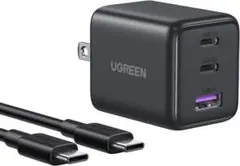 【新品・40%オフ！】UGREEN 充電器 type-c 30W コンパクト