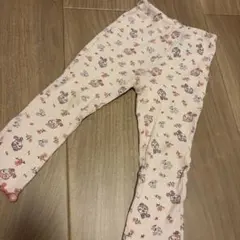 アンパンマン　ドキンちゃん花柄プリントリブパンツ