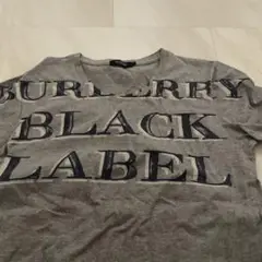 BURBERRY BLACK LABEL グレー Tシャツ
