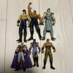 北斗の拳 　フィギュア　セット　海洋堂 海洋堂 北斗の拳フィギュアコレクション8体 - メルカリ