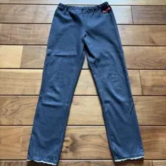 miki HOUSE デニムパンツ 裾レース 120
