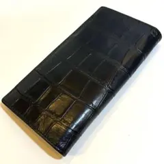 COACH レザーウォレット クロコ型押し 長財布