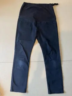 マタニティ　パンツ　L ズボン　ブラック