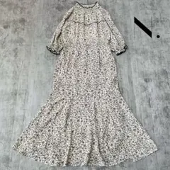 【美品】 N. フローラルプリントワンピース