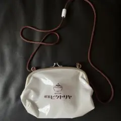喫茶ビクトリア ロゴ入りショルダーバッグ