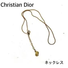 Christian Dior ネックレス エンドチャームCDロゴ