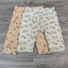 UNIQLO 花柄パンツ 90サイズ 2枚セット