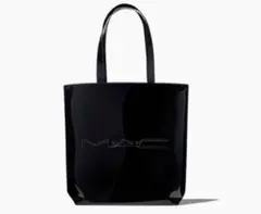 M.A.C ノベルティ トートバッグ エナメル ブラック - メルカリ