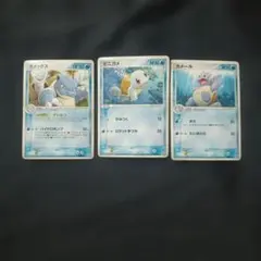 ポケモンカード ゼニガメ カメール カメックス 3枚セット
