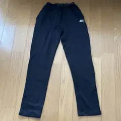 CAMP7 ニットフリースパンツ 黒 160