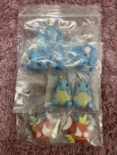 ポケモン ぺたんこマスコット type みず ゼニガメ コイキング マナフィ