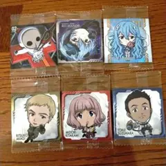 エヴァンゲリオン ウエハース 6枚セット シークレット