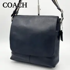 COACH 斜め掛け ショルダーバッグ メンズ レザー メッセンジャーバック