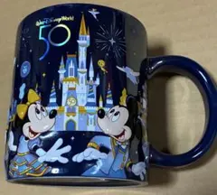 ウォルトディズニーワールド 50周年 マグカップ　WDW ミッキーフレンズ