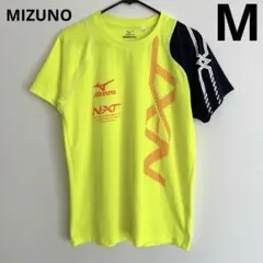 ミズノ 半袖Tシャツ 黄色 M スポーツ NXT 蛍光イエロー