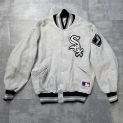 90s FELCO MLB シカゴ ホワイトソックス　スタジャン　USA製のサムネイル