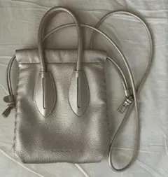 新品 トゥモローランド アドカラム ショルダー ハンド バッグ 巾着 2WAY