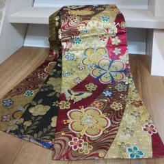 お洒落さ№1&極美品【袋帯 佐賀錦 和装小物 正絹 帯 結婚式 訪問着 着物 】