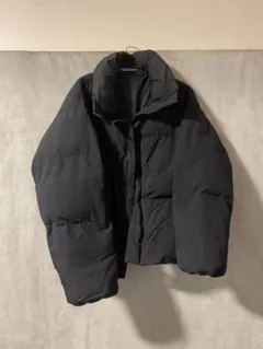 UNIQLO U パデッドボリュームジャケット M ブラック