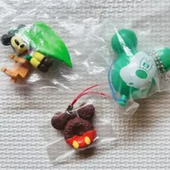 【新品】　ミッキー　ガチャガチャ リーメント　３点セット　まとめ売り　食玩