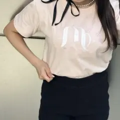 【24時間以内に発送】限定色ミーヤミーヤ “m”TEE-PINK×WHTのサムネイル