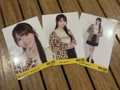 乃木坂46 黒見明香 生写真 - 大阪府ver.コーデ ヒョウ柄のサムネイル