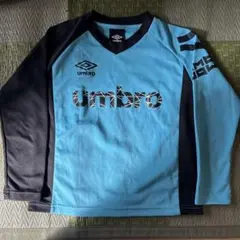 UMBRO アンブロ サッカーシャツ 長袖 ライトブルー　130