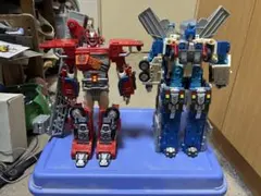 トランスフォーマー ロボット 2体セット ゴッドファイヤーコンボイ