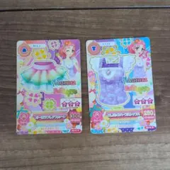 オーロラフラワー スカート&ドレス セット