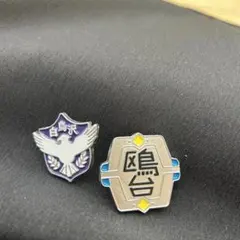 ハイキュー 白鳥沢と鴎台のピンバッジ