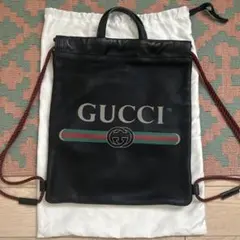 美品GUCCI ドローストリング　ナップサック　バックパックのサムネイル