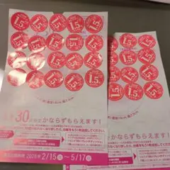 ヤマザキ春のパンまつりシール皿２枚分