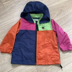 DOUBLE.B ダブルビー ウインドブレーカー　80 マルチカラー