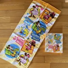 非売品！ミッキーマウス フェイスタオル第一生命