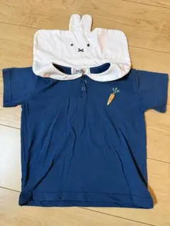 miffy ミッフィー セーラー襟 Tシャツ ネイビーのサムネイル