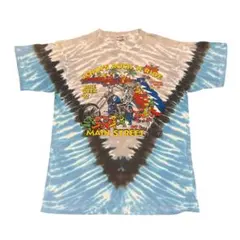 米国 オークランディッシュ Tシャツ バスケ タイダイ ビンテージ古着 