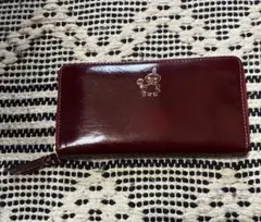 Moomin Shop 長財布 ラウンドファスナー ボルドーのサムネイル
