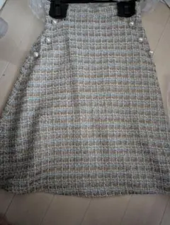 チェック柄 タイトスカート サイズ1