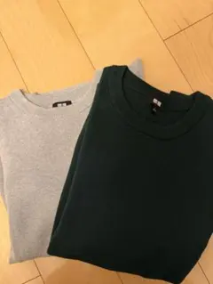 ユニクロ　ミラノリブ　セーター　セット