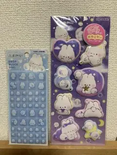 ふあみぃ　ドロップブロックシールともーっともっちりシール2点セット