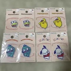 サンリオキャラクターズ　ワッペンシール　8セット
